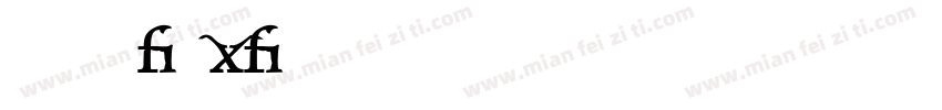 Ev Qinxi字体转换